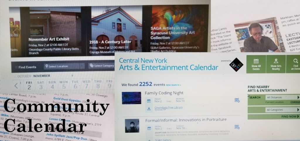 Community calendars proliferate