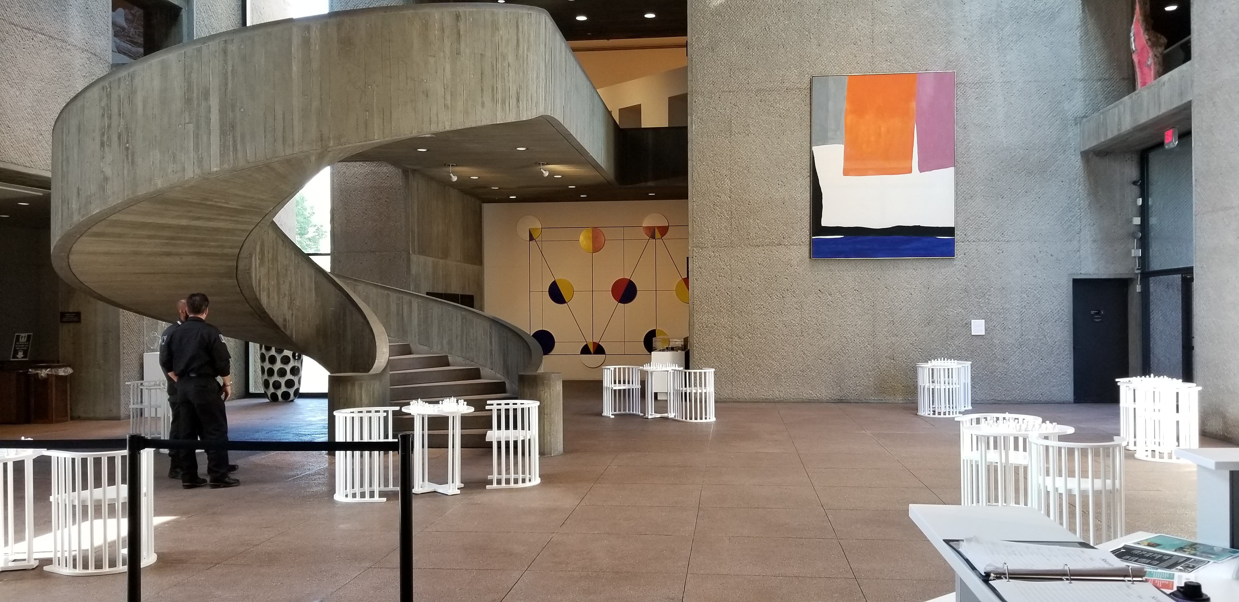 Everson Museum setting for 2019 Wisdom Keeper