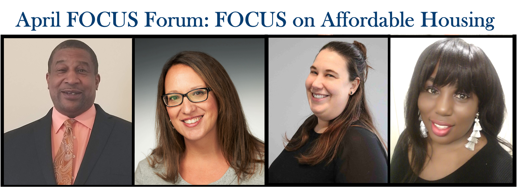 Panelists: Walt Dixie, Executive Director, Jubilee Homes; Sally Santangelo, Executive Director, CNY Fair Housing; Megan Stuart, Director, Housing and Homeless Coalition of Central New York; Palmer Harvey, Co-founder, Syracuse Tenants Union.